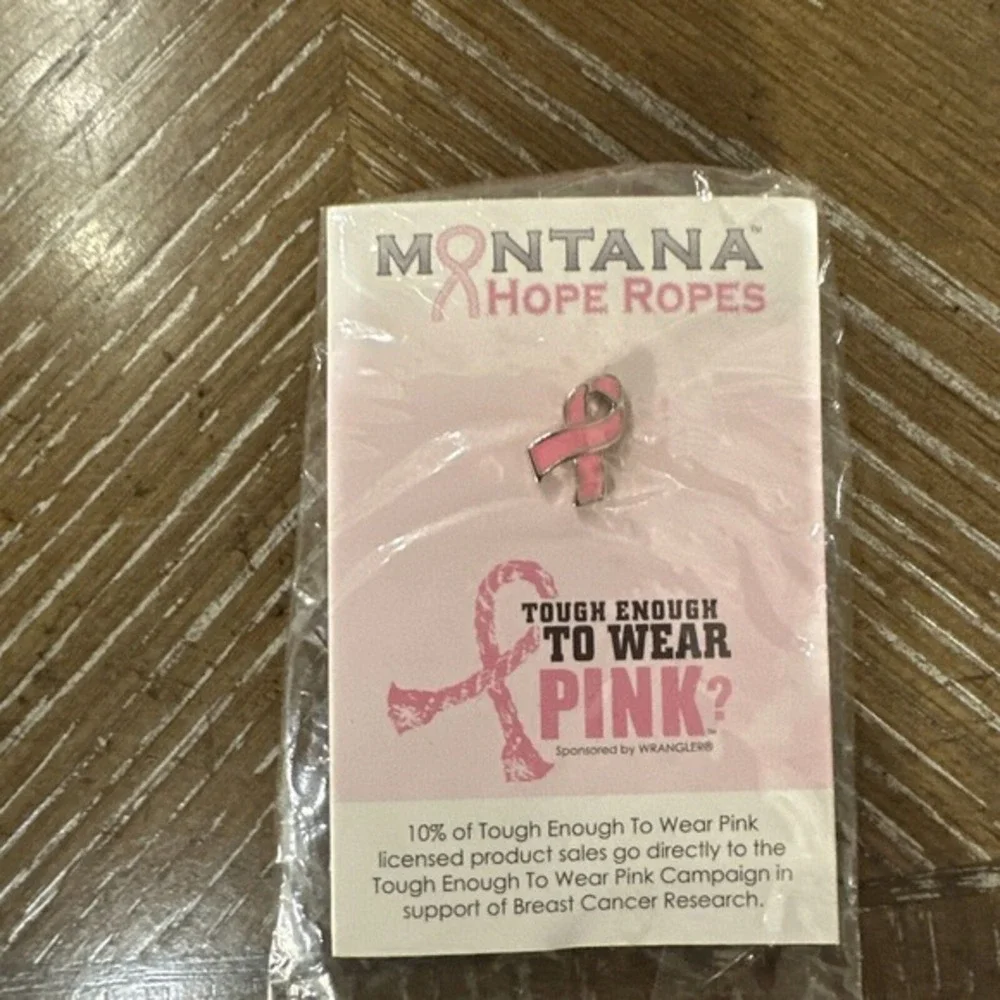 pink ribbon breast cancer awareness Montana‎ Hope Ropes